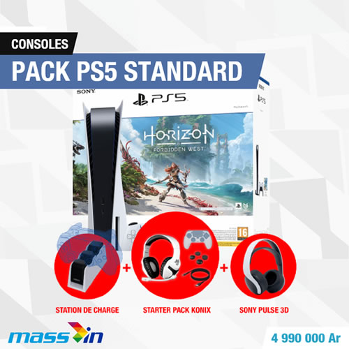 Accessoires pour la console PS5 de Sony - Blog du magasin informatique en  ligne Mass'In Madagascar