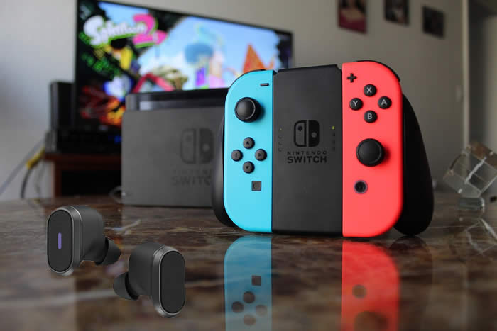 nintendo swtich avec écouteur sans fil