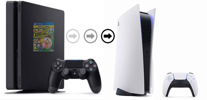 transférer les jeux PS4 vers la console PS5