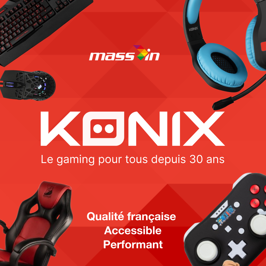 L’e-sport accessible à tous avec Konix chez Mass’in