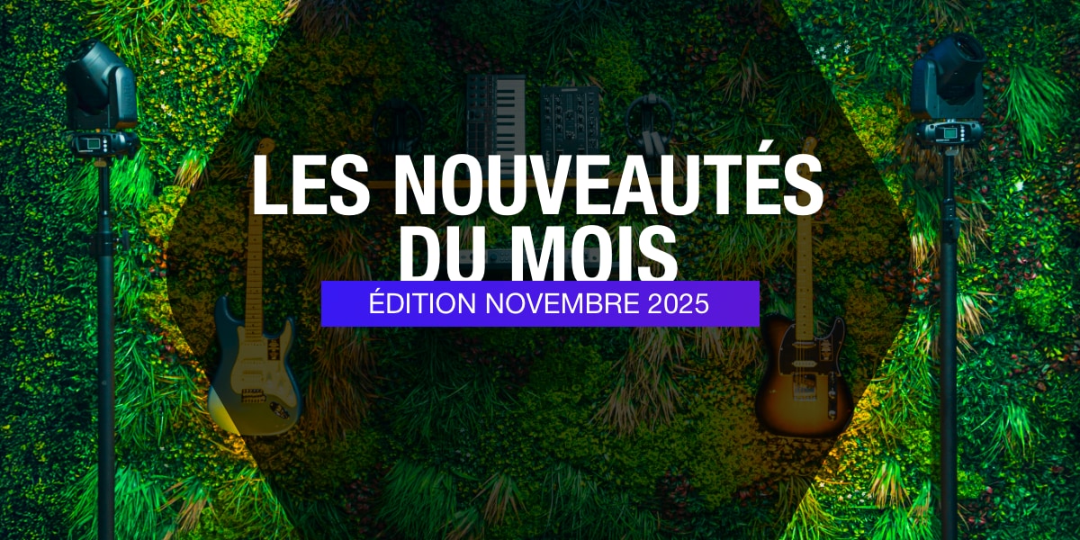 Nouveautés Studio, DJ & Guitare chez Mass’In Music