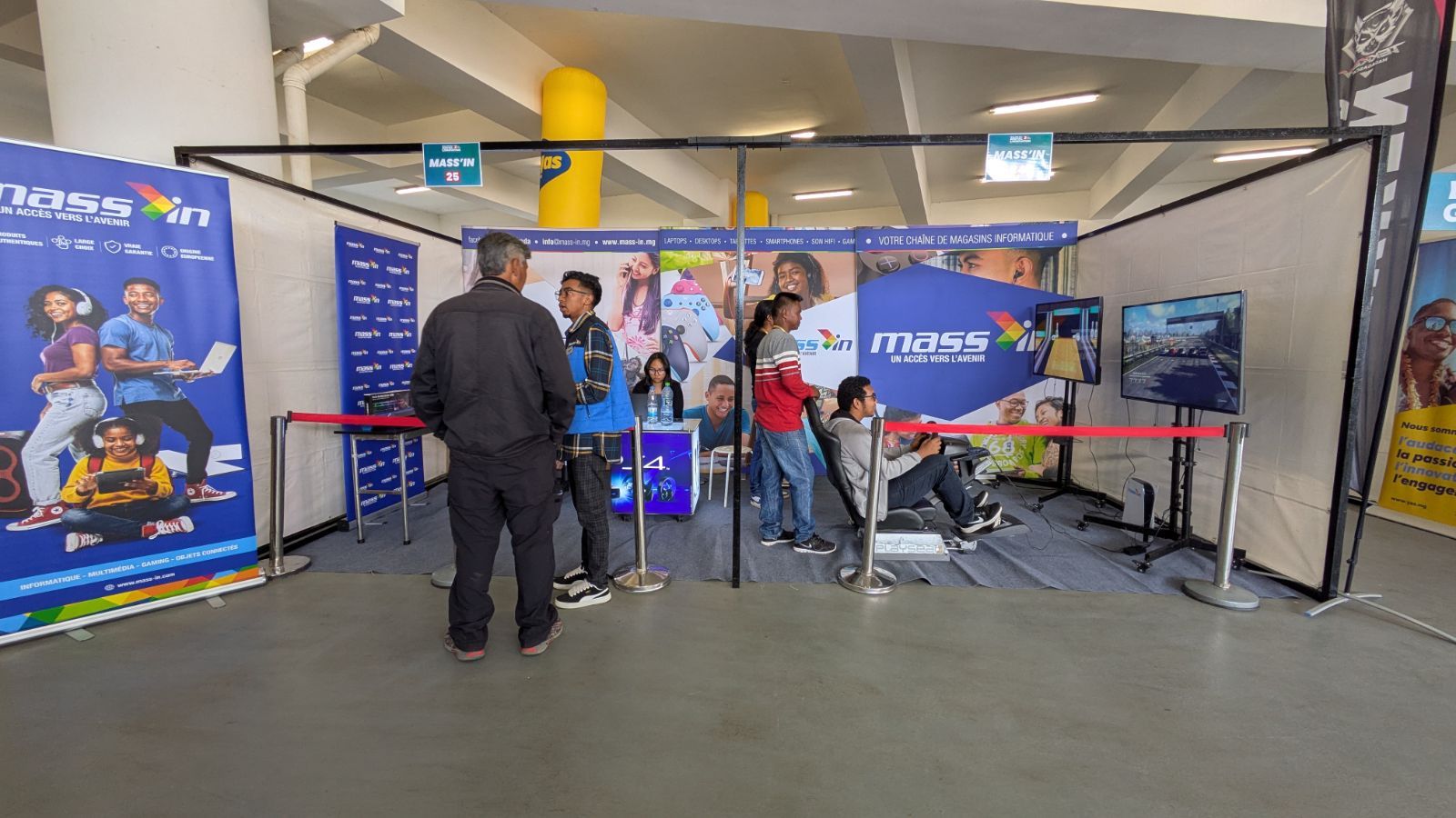 Salon du Digital et de l'Innovation: Mass'In sponsor gaming