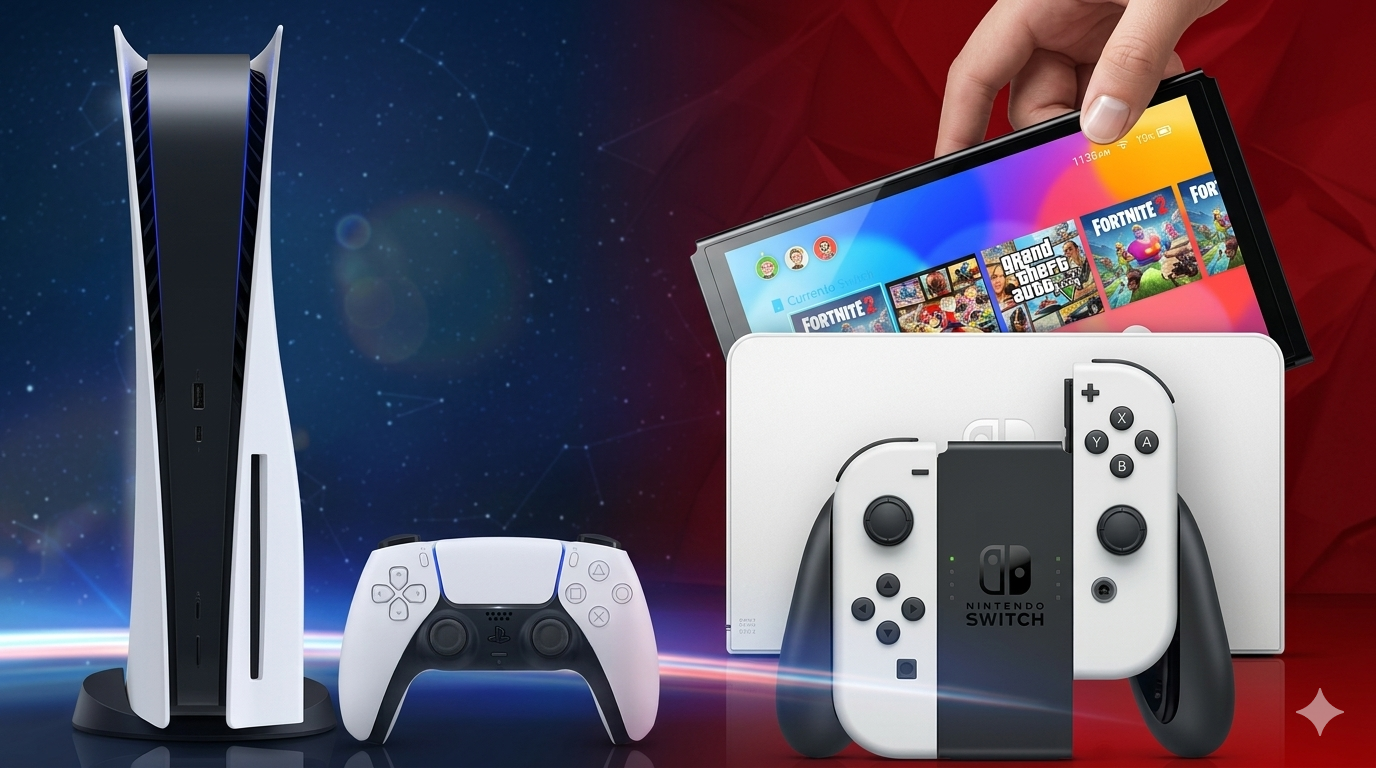 Nintendo Switch OLED vs PS5 : quelle console choisir ?